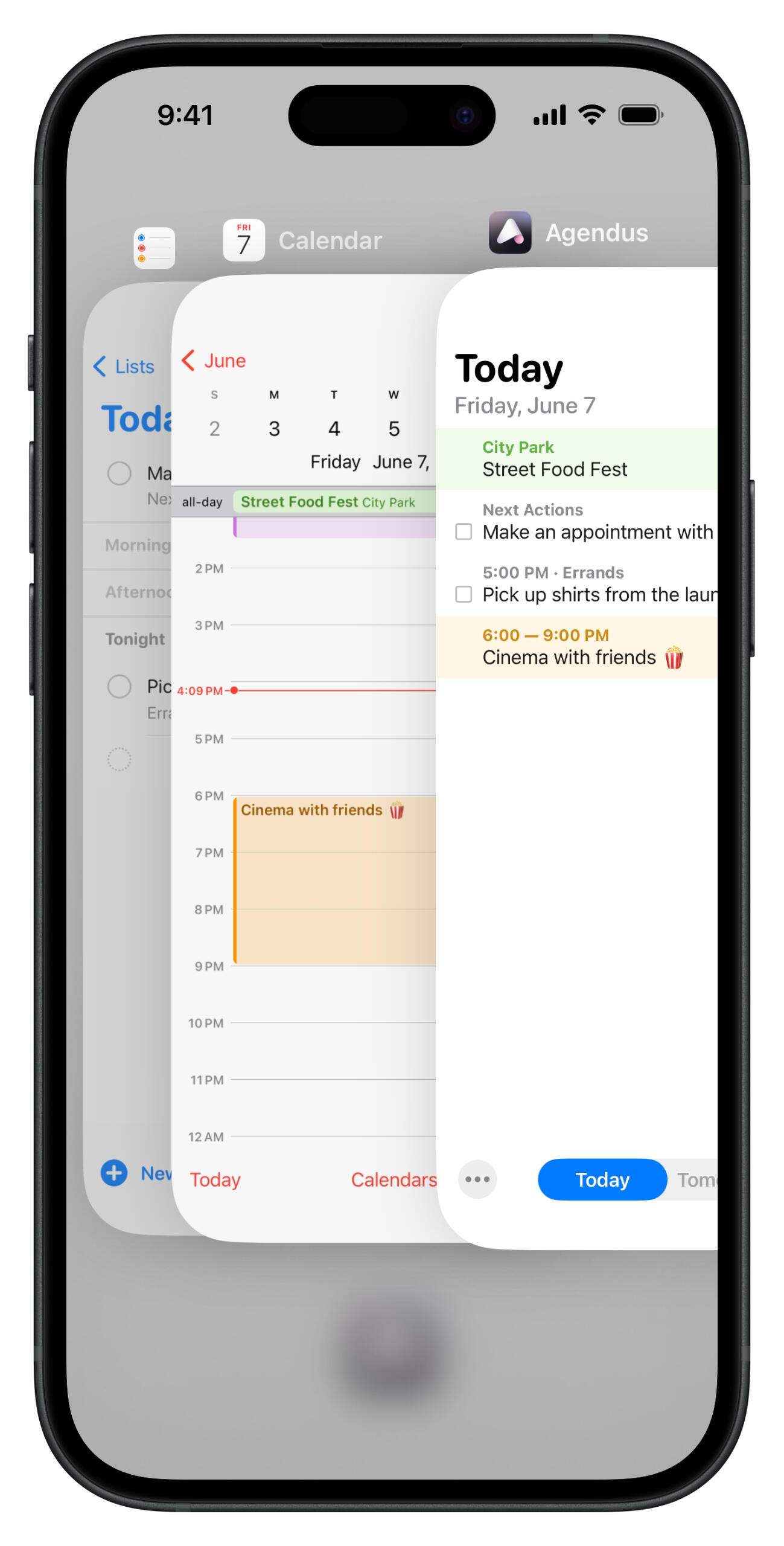 Agendus iOS app