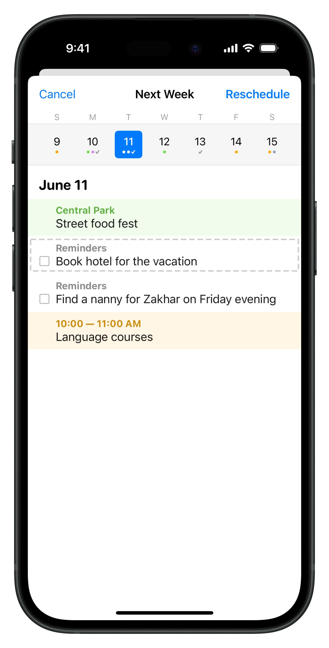 Agendus iOS app