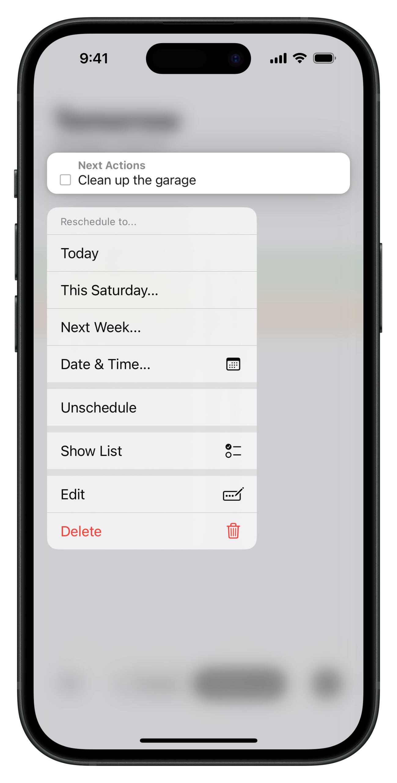 Agendus iOS app